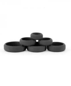 Renegade Build A Cage Rings Black Set Of 6