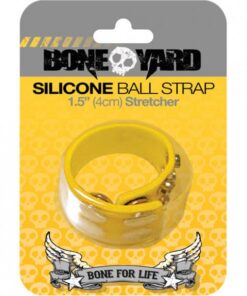 Boneyard Silicone Ball Strap Yellow