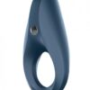 Satisfyer Rings Plus Vibration Tear Drop Blue