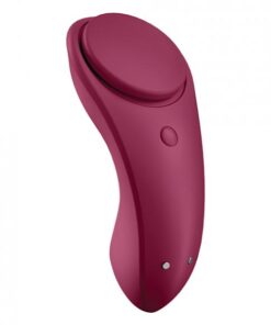 Satisfyer Sexy Secret Panty Vibrator - Red Wine