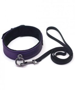 Spartacus Galaxy Legend Collar & Leash Purple