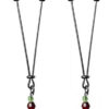 Sexperiments Ruby Black Nipple Clamps