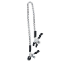 Spartacus Adjustable Nipple Clamps With Curved Chain