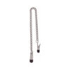 Spartacus Endurance Nipple Clamps With Curbed Chain Rubber Tipped
