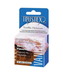 Trustex Flavored Condoms Vanilla 3 Pack
