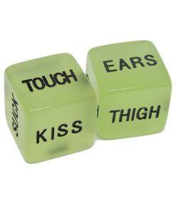 Glow In The Dark Erotic Dice Spanish Version