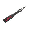 12" Leather Love Impression Paddle