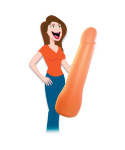 Bachelorette Party Favors Captain Pecker Inflatable Party Pecker