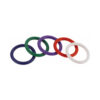 Spartacus Cock Ring Rainbow Set (4 Rubber Cock Rings)
