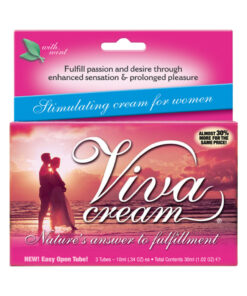 Viva Cream: Stimulating Cream For Women 3 Tube