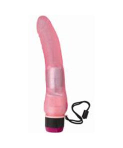 Waterproof Jelly Caribbean #1 Vibrator - Pink