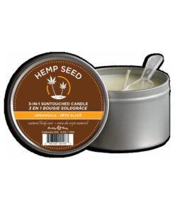Earthly Body Massage Candle Dreamsicle 6.8oz