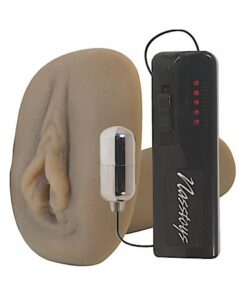 Real Skin Vibrating Latin Pussy Masturbator