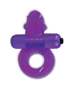 Purrrfect Pet Cock Ring Tickle Me Dolphin Purple