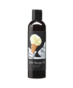 Earthly Body Edible Massage Oil Vanilla 8oz