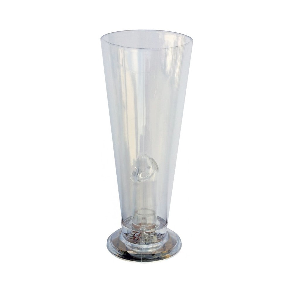 Beer Glass Party Pecker Light Up Clear