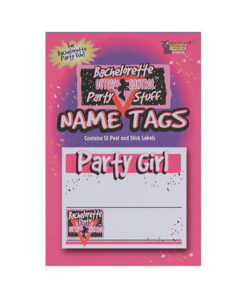 Bachelorette Name Tag Stickers (12)