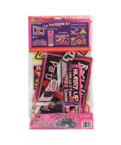 Bachelorette Car Decoration Kit