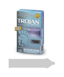 Trojan Thintensity Latex Condoms With Ultrasmooth Lubricant