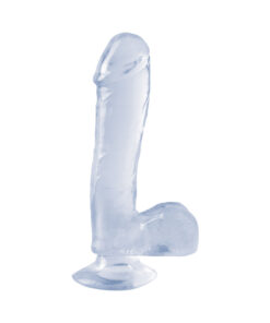 Basix Dong Suction Cup 7.5 Inches Clear