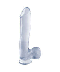Basix Dong Suction Cup 10 Inch Clear