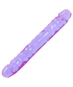 Jellies Jr 12" Double Dong - Purple