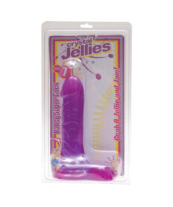 Crystal Jellie Ballsy C*ck 7in - Purple