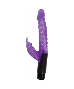 Mini Rabbit Vibro Wand (Purple)