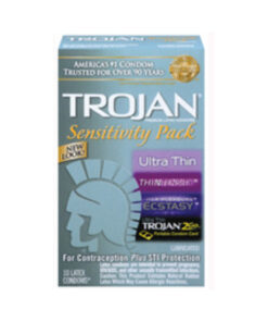 Trojan Sensitivity Latex Condoms Variety Pack 10 Count