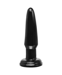 Basix Rubber Beginners Butt Plug Black