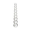 Icicles No 2 Glass Anal Beads Clear