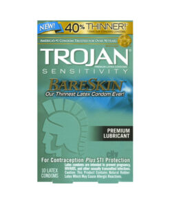 Trojan Bare Skin Lubricated Condoms (10)