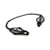 H2H Nipple Clamps Jaws W/Chain (Black)