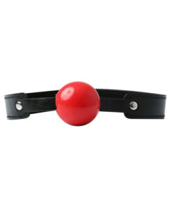 Sex And Mischief Solid Red Ball Gag O/S