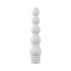 White Nights 7 inches Ribbed Vibrator
