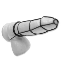 Fetish Fantasy Elite Cockcage And Ring Set Black