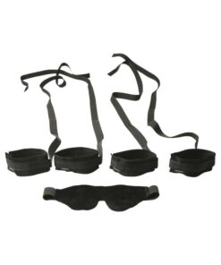 S&M Our First Bondage Kit Black