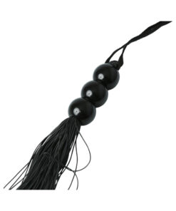 S&M Medium Whip: Black