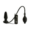 Deluxe Wonder Plug Inflatable Vibrating Black