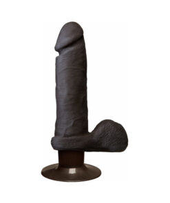 The Vibro Realistic Cock UR3 Vibrator 6 Inch - Brown