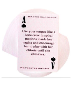 Zero Tolerance Getting & Giving Cunnilingus Cards