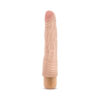 Dr Skin Cock Vibe #2 Beige Realistic Vibrating Dildo