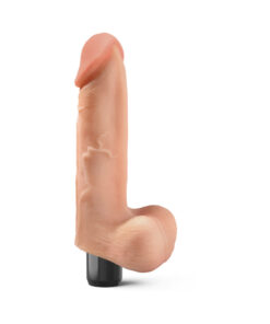 Real Feel No 13 Beige Vibrating Dildo