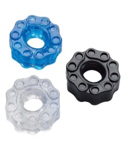Chain Gang Cock Rings Assorted 3 Pack