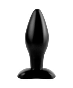 Anal Fantasy Medium Silicone Plug Black