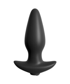 Anal Fantasy Remote Control Silicone Plug Black