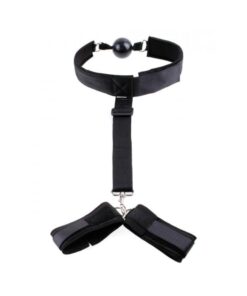 Fetish Fantasy Gag & Wrist Restraint