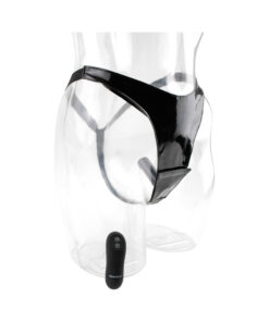20-function Remote Fantasy Panty - Black