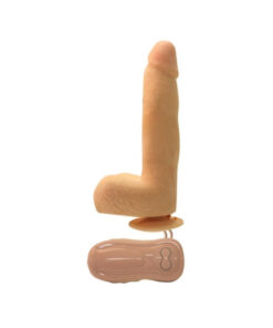 Average Joe The Surfer Brody Vibrating Heating Dildo Beige