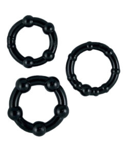 Beaded C Ring 3 Pack Set